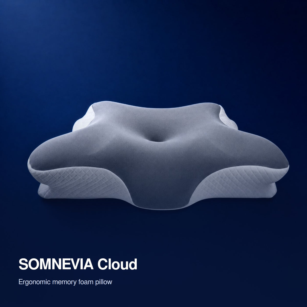 SOMNEVIA Cloud — Ergonomic Memory Foam Pillow